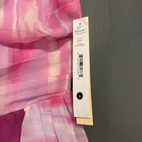 AQUA LARGE MAXI DRESS PINK - Picture 5 of 9